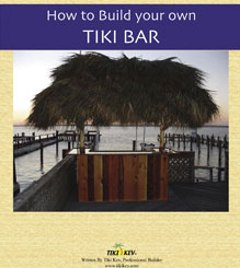 how to build your own tiki bar