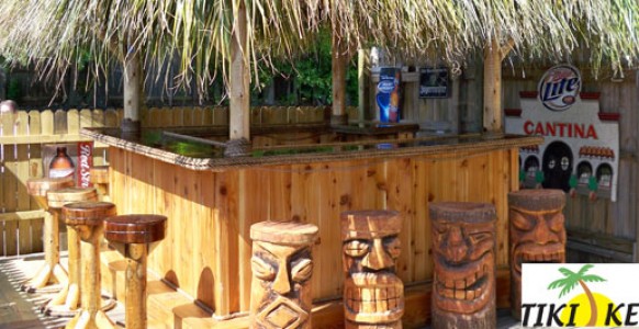 TikiKev.com: Tiki Bars, Huts, Tables and Accessories For Sale
